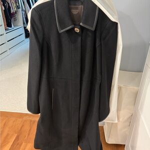 Coach Women's Black Trench Coat